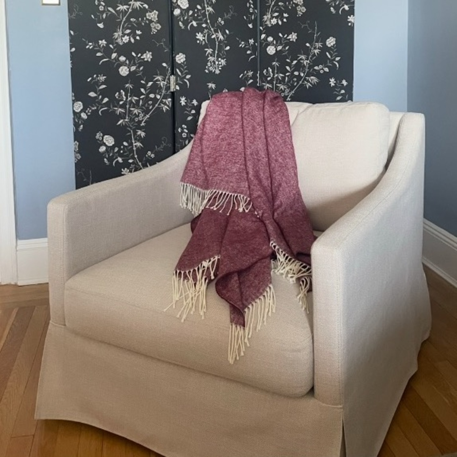 Target Natural Fabric Armchair - image-1