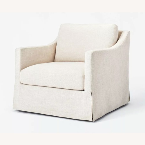 Used Target Natural Fabric Armchair for sale on AptDeco