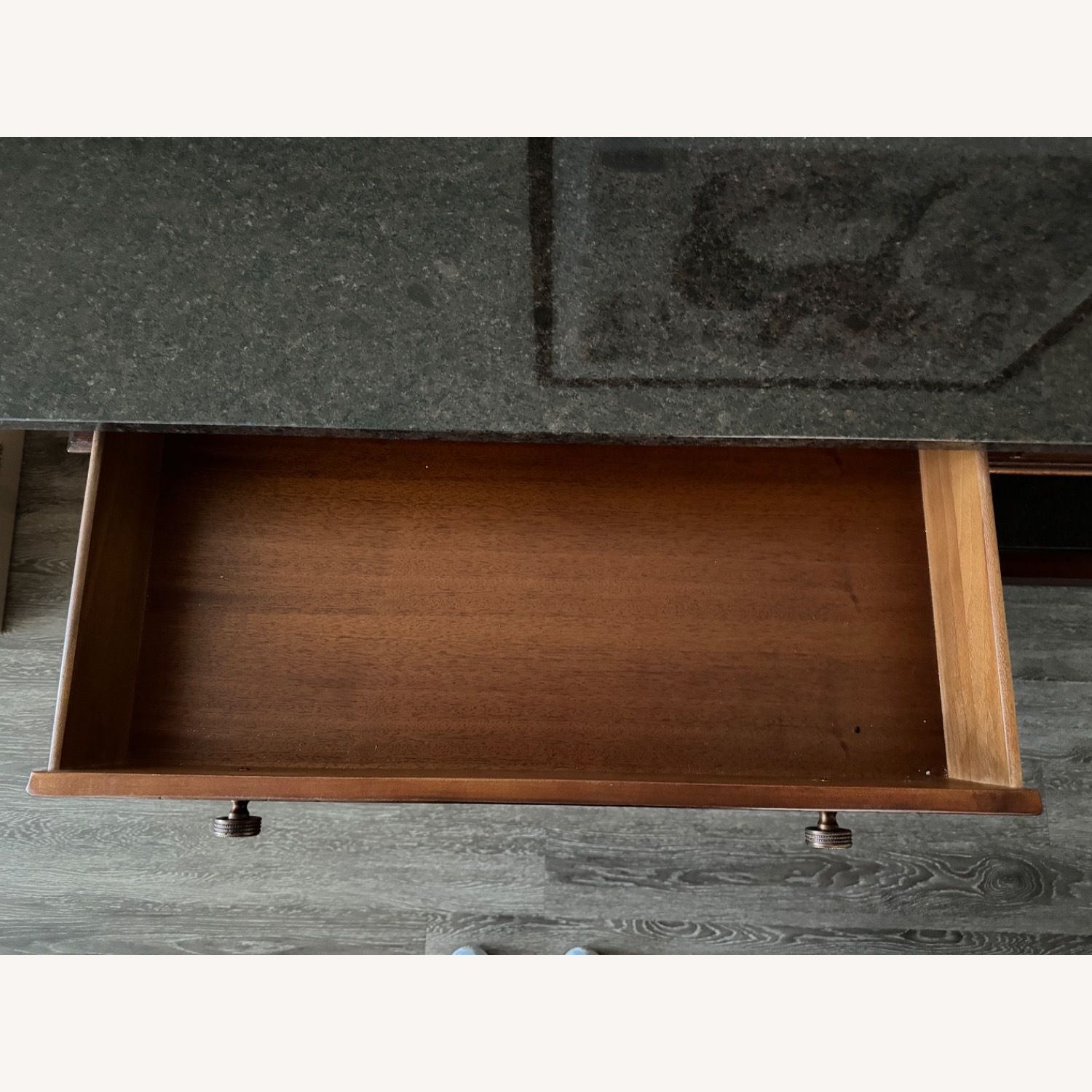 Marble Top Console Serving Table - image-7