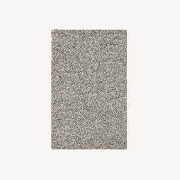 Beige Hooked Diamond Rug