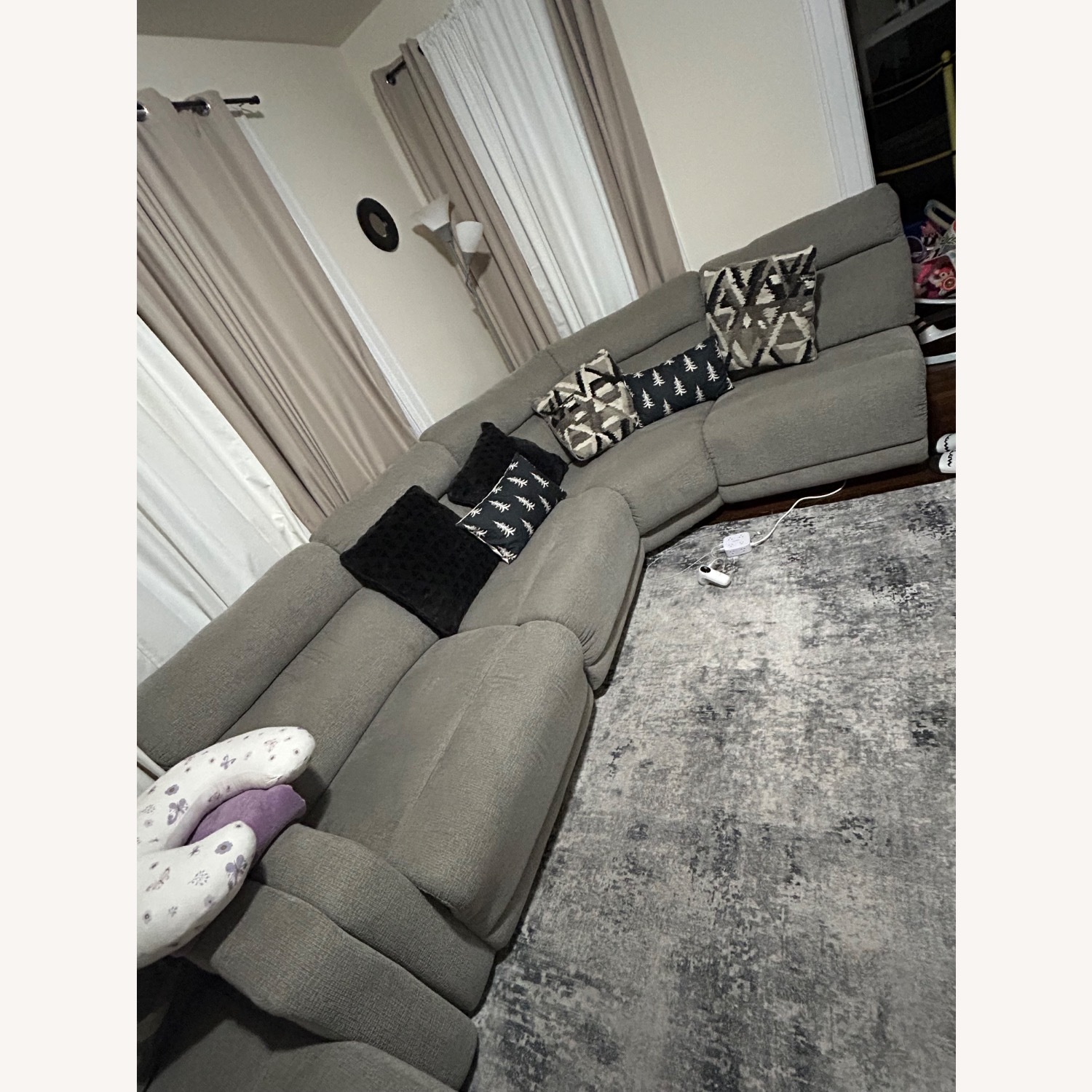 Design Within Reach Light Gray 3+ Piece Sectional - image-2