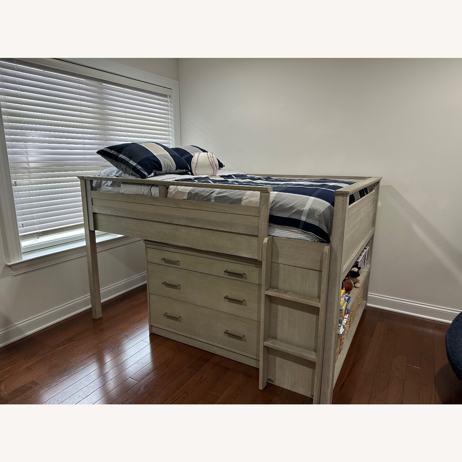 Pottery Barn Teen Loft Bed Dresser Desk Set - image-2