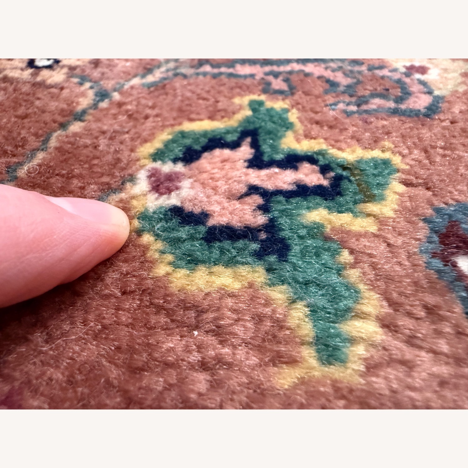 Large Hand-Knotted Wool Area Rug – 12’ x 8’ - image-9