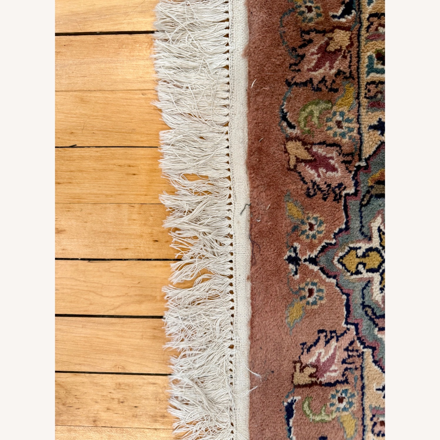 Large Hand-Knotted Wool Area Rug – 12’ x 8’ - image-4