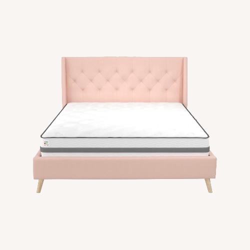 Used Walmart Pink Bed Frame for sale on AptDeco
