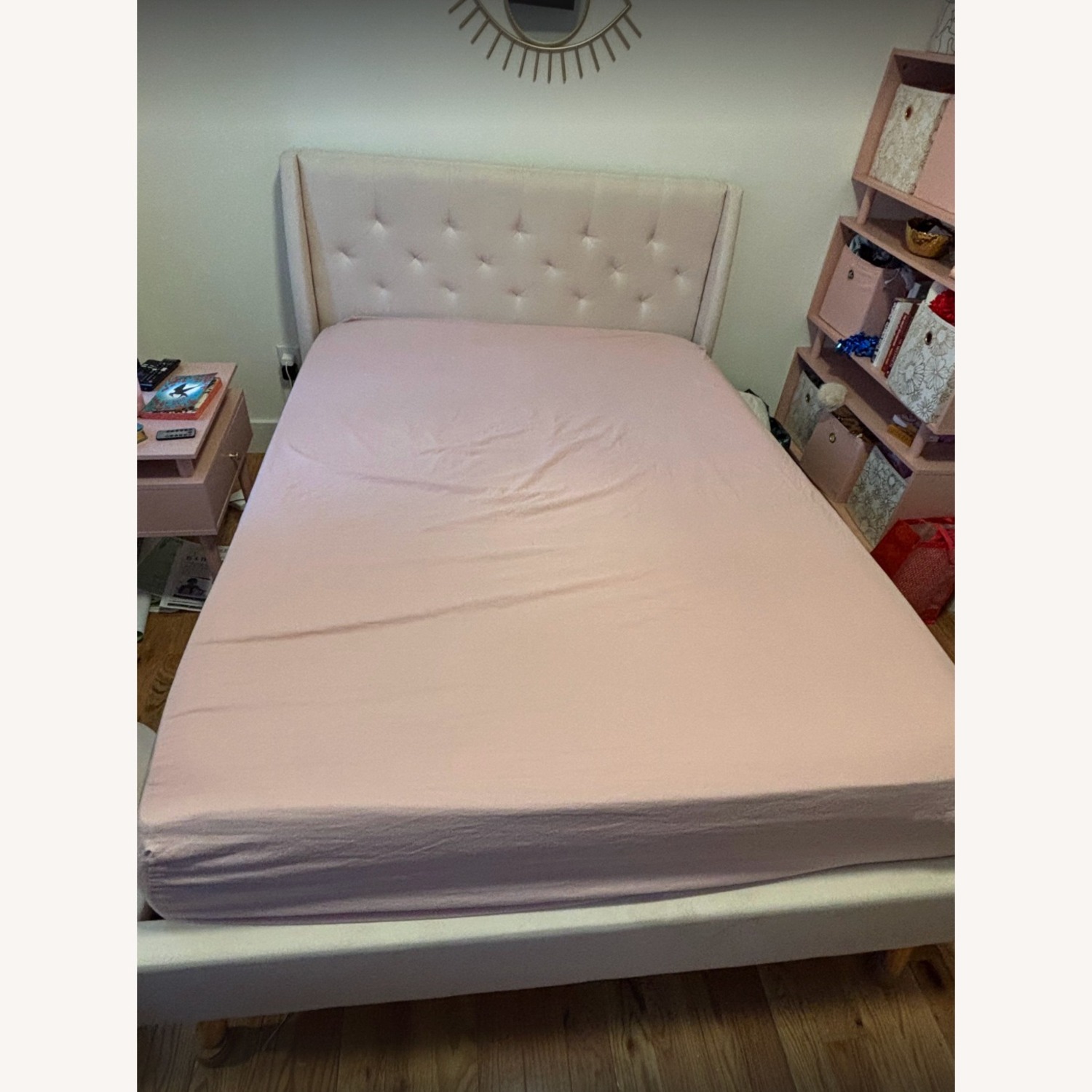Walmart Pink Bed Frame - image-2