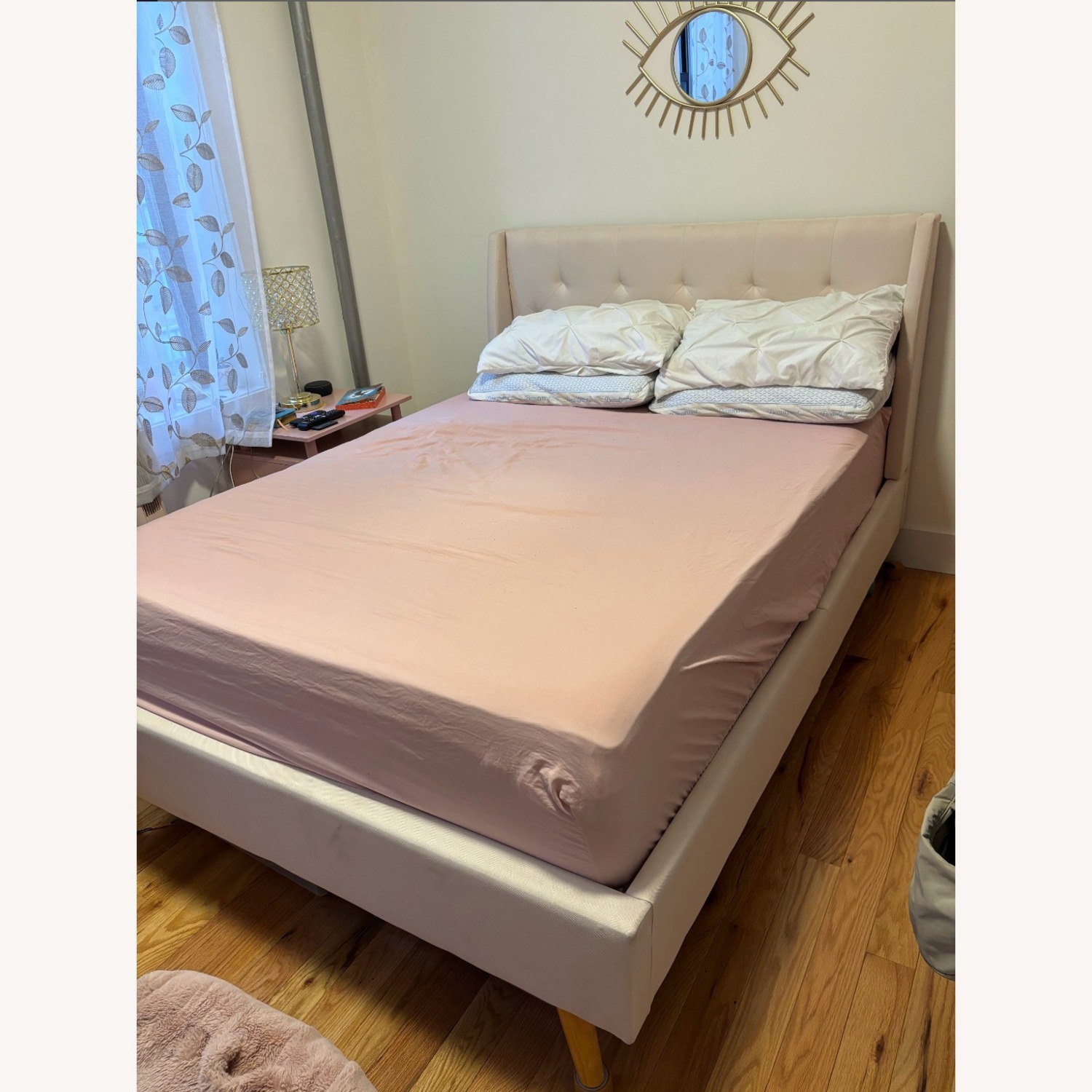 Walmart Pink Bed Frame - image-3