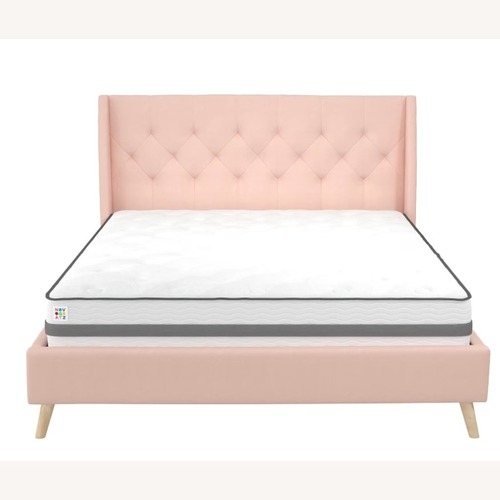 Used Walmart Pink Bed Frame for sale on AptDeco