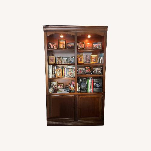 Used Hooker Furniture Corporation Dark Brown Bookcase for sale on AptDeco