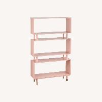 Wayfair Everly Quinn Pink Wood Bookcase
