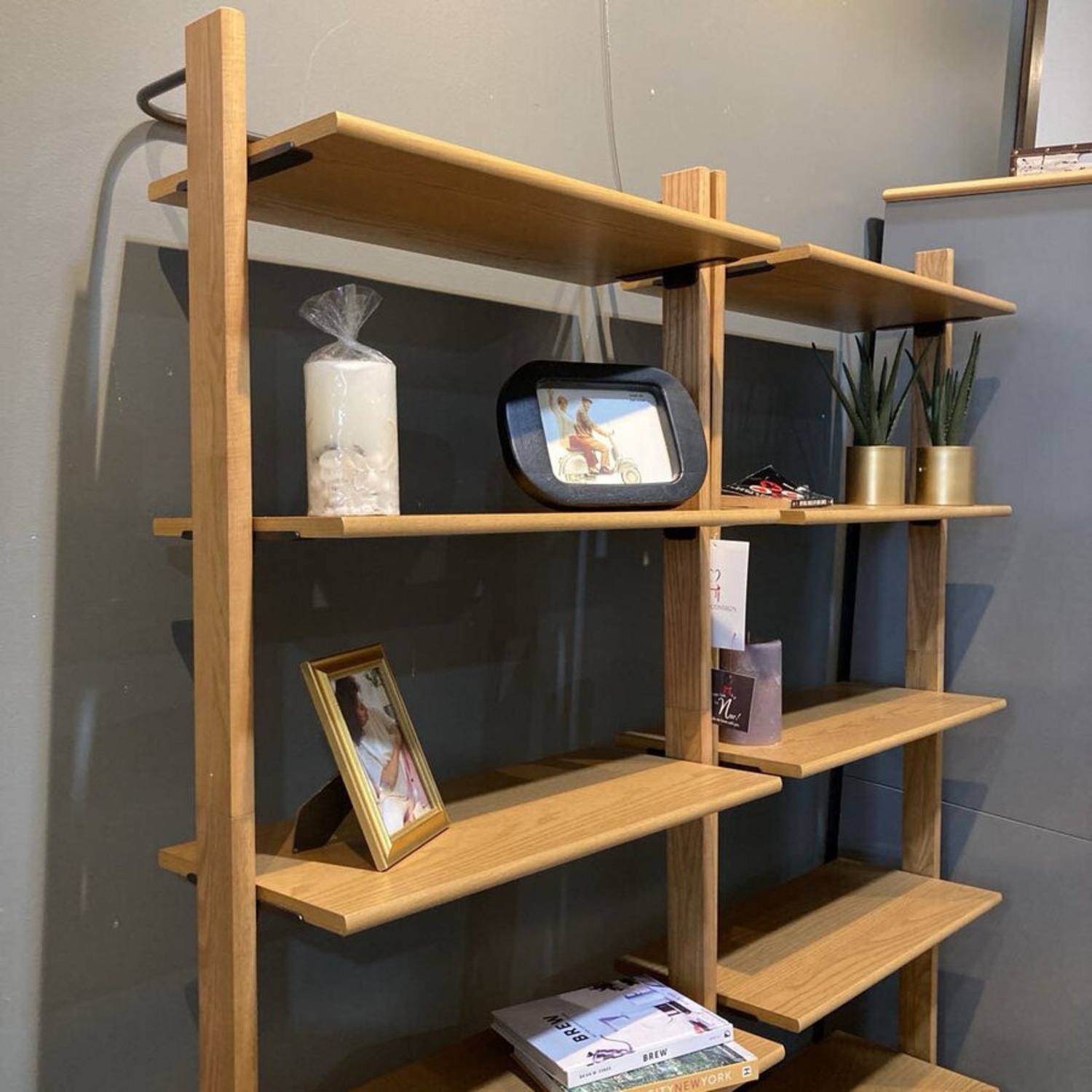 Burrow Title Double Fully Open Book Shelf - image-2