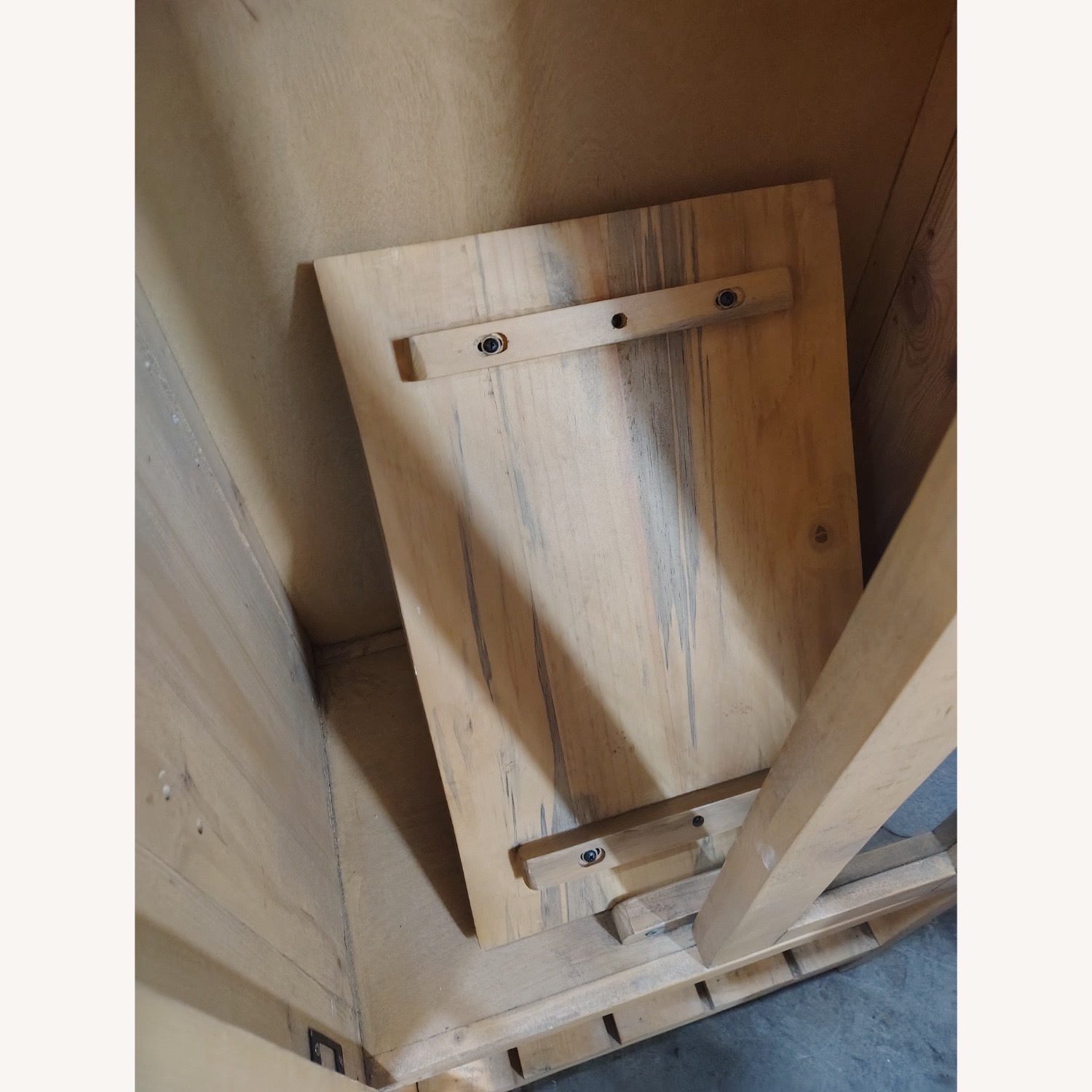 Pottery Barn Rustic Reclaimed Wood Storage Cabinet - image-3