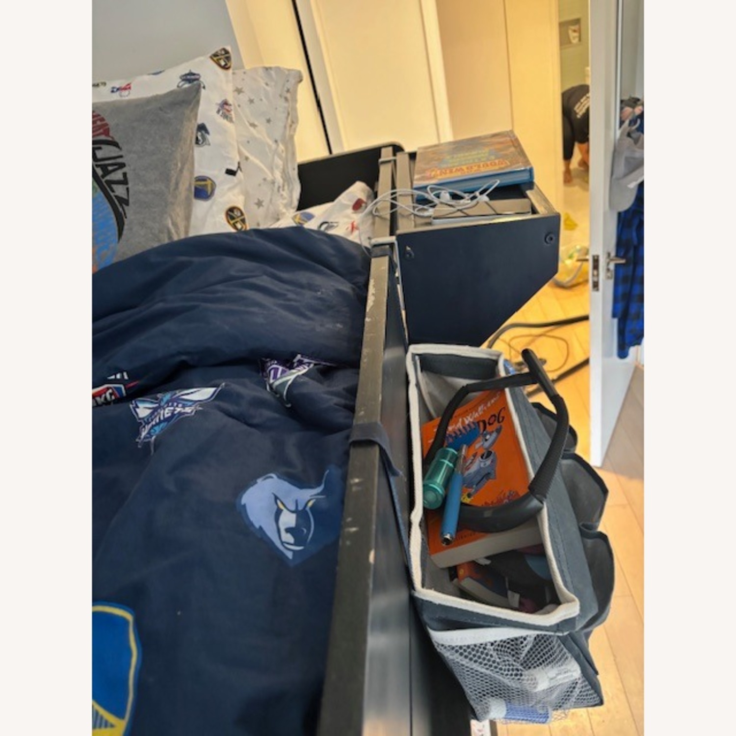 The Land of Nod Blue Bunk Bed - image-6