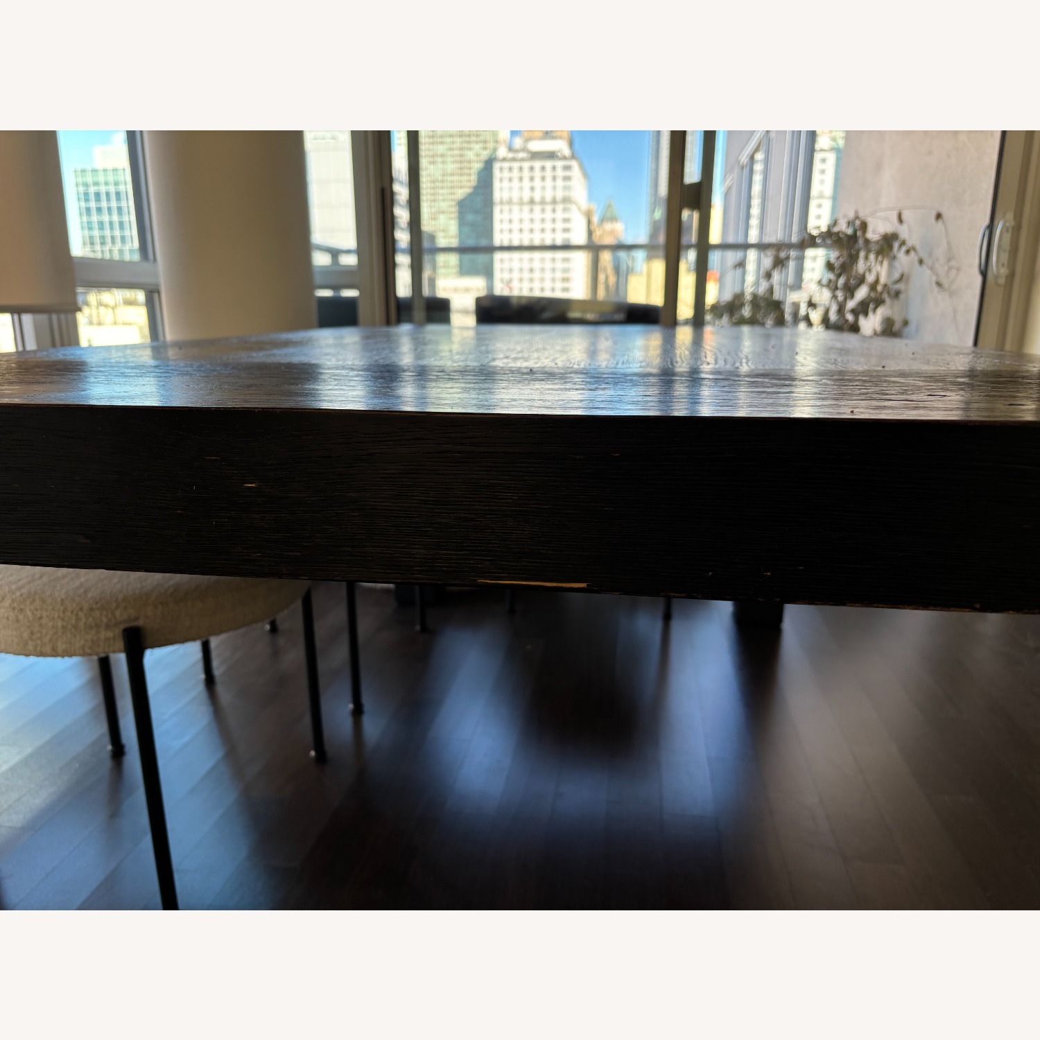 Restoration Hardware Black Dining Table  - image-3