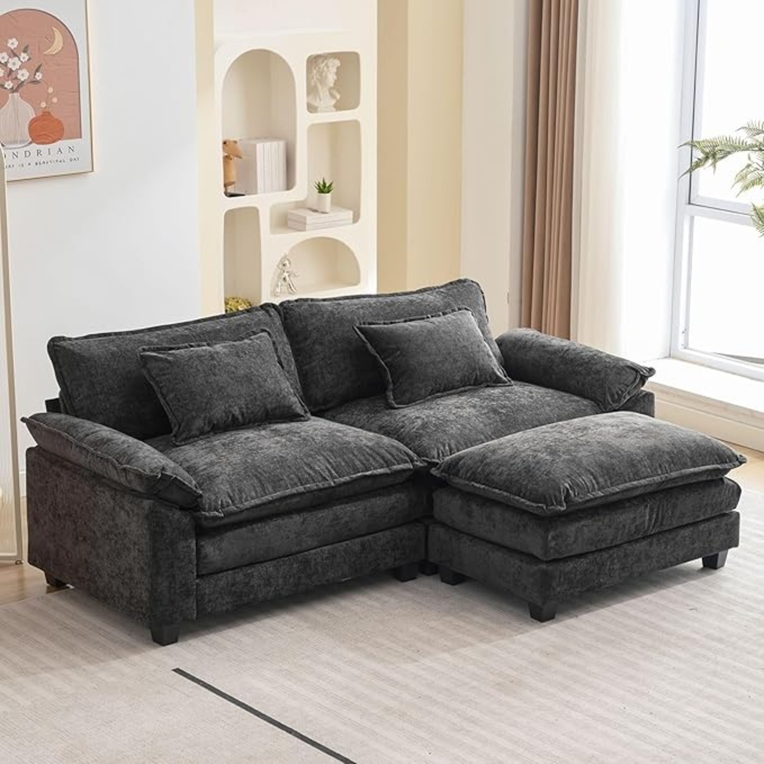 VUYUYU Gray Sofa - image-4