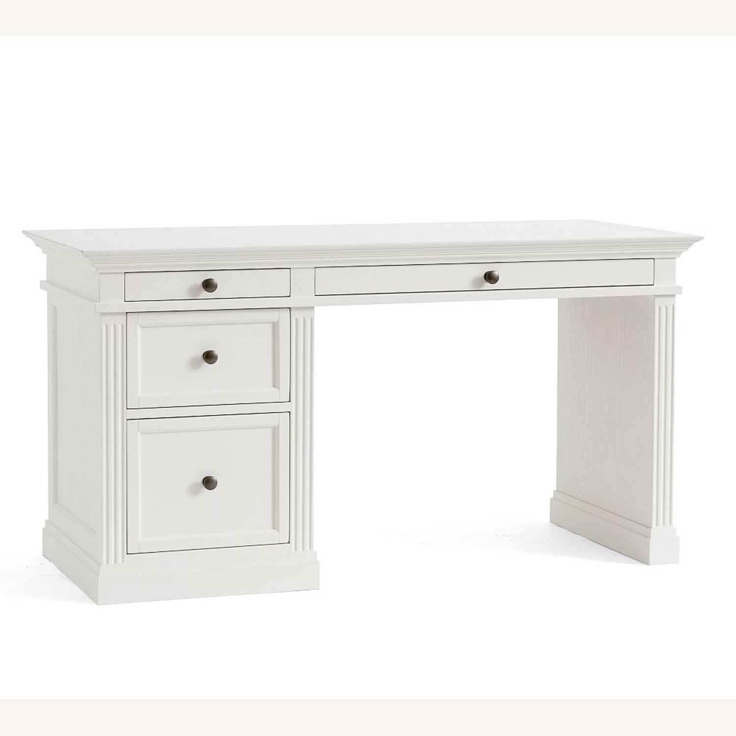 Pottery Barn Livingston Desk with Drawers - image-6