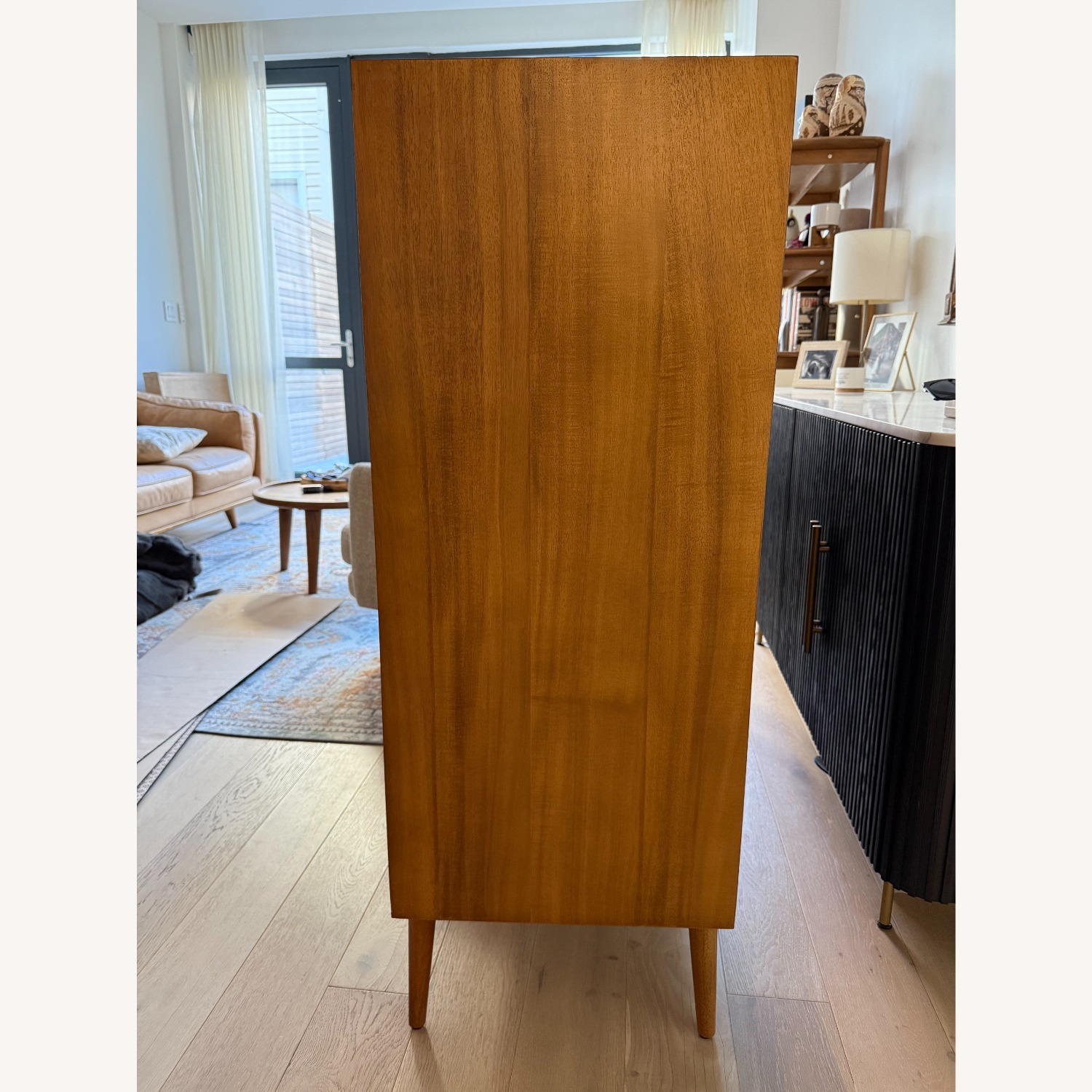 Mid-Century 4-Drawer Dresser (34") - image-3