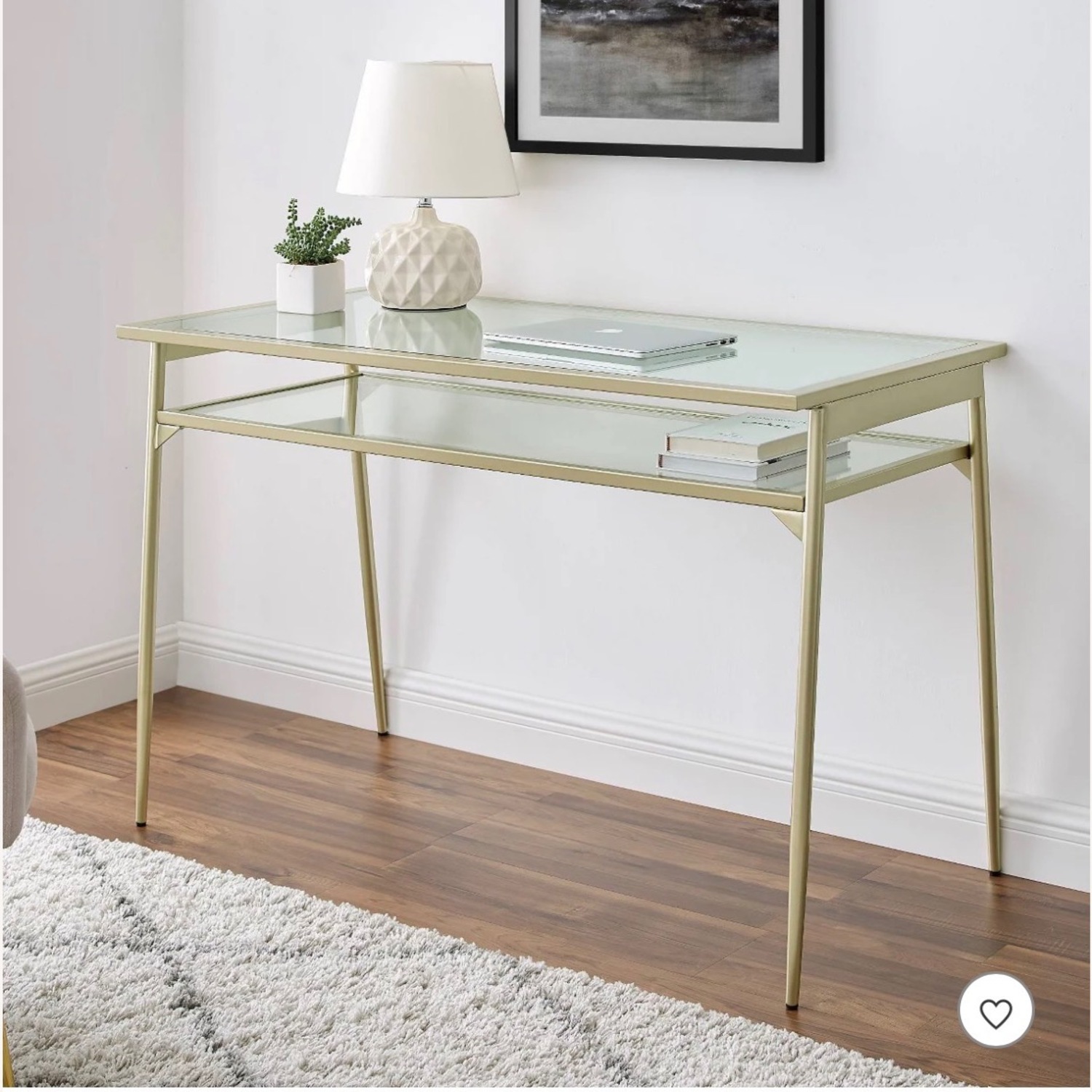 Gold Metal Desk - image-1