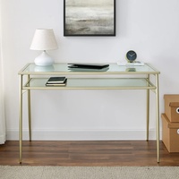 Gold Metal Desk