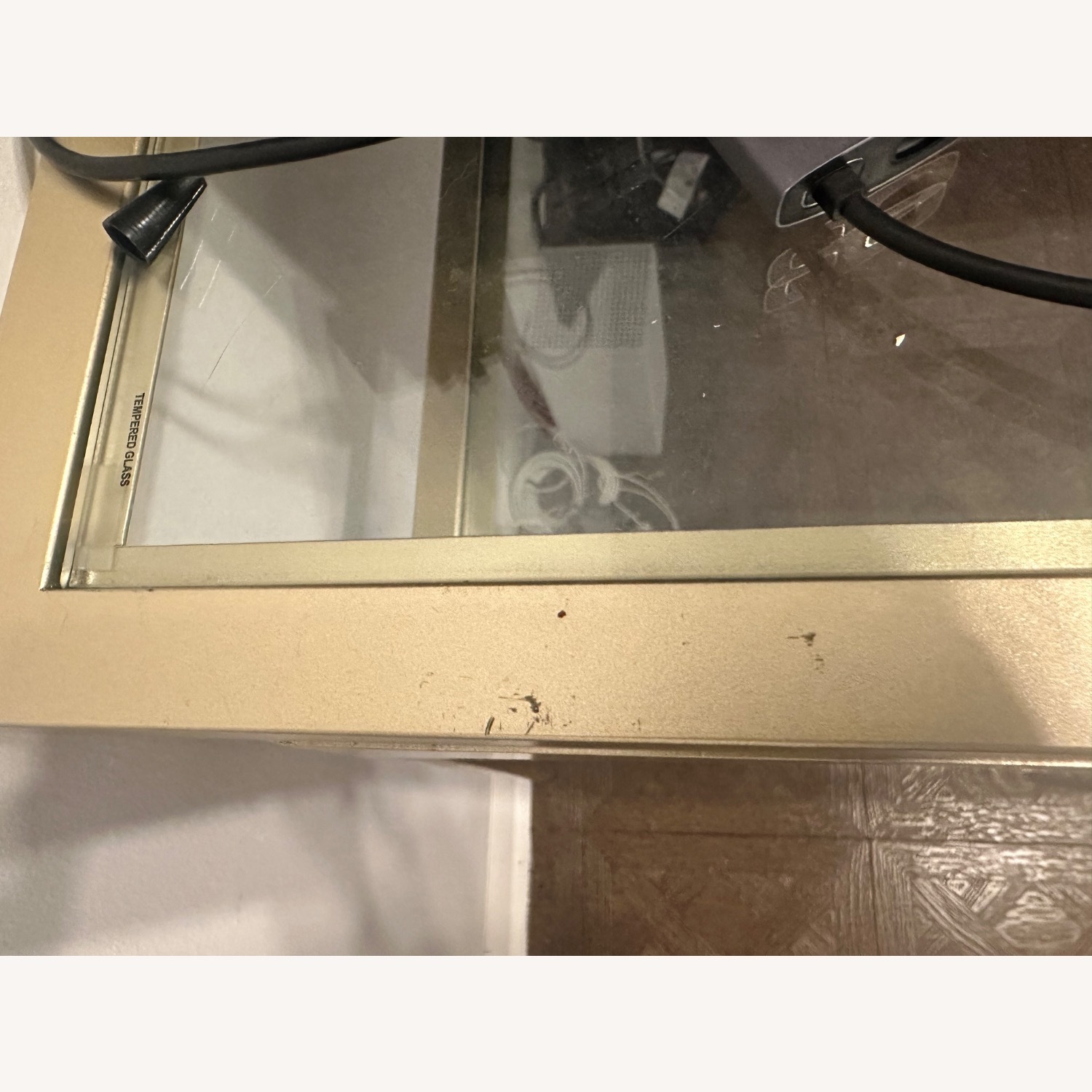 Gold Metal Desk - image-2