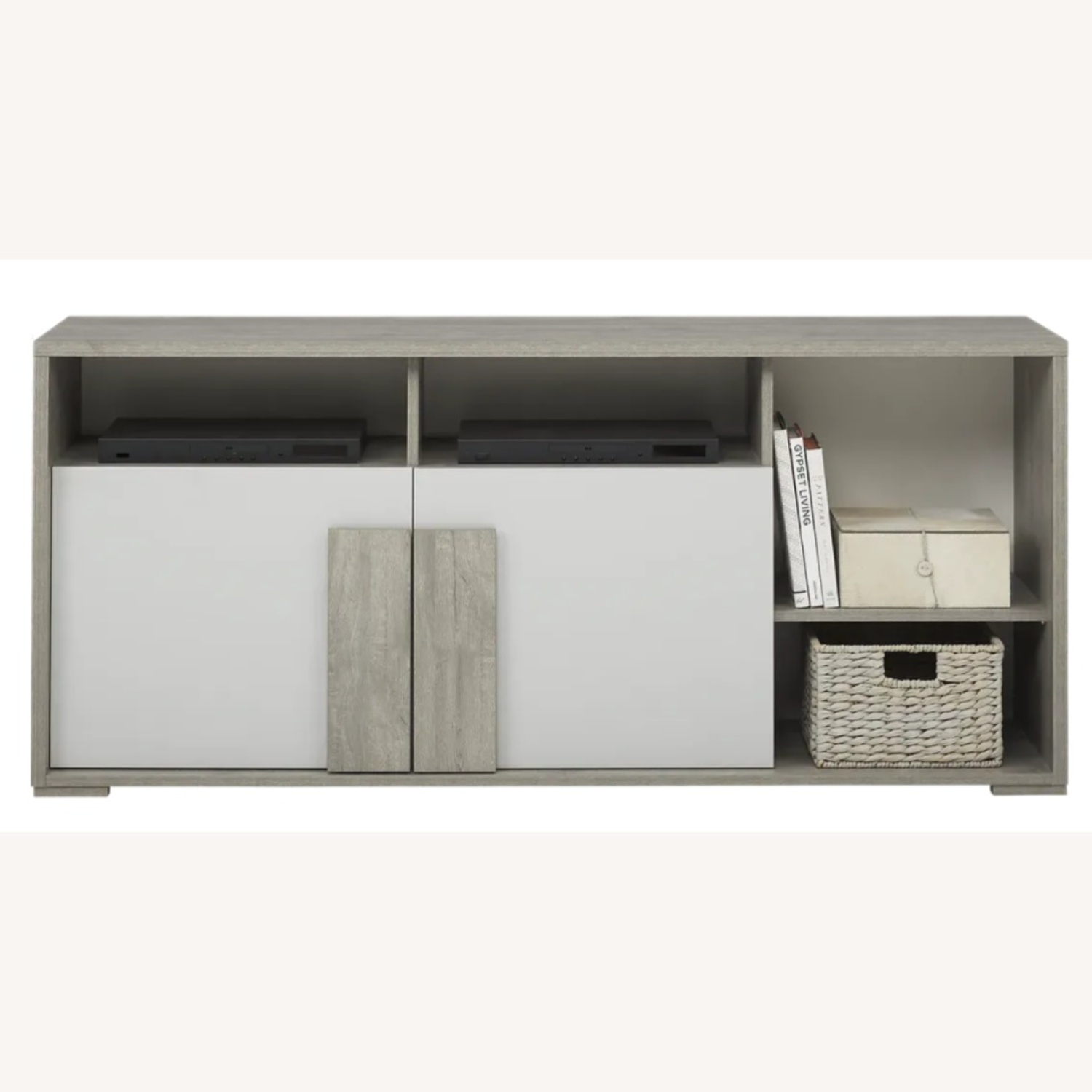 Rooms To Go Studio Place Gray 66 In. Console - image-5