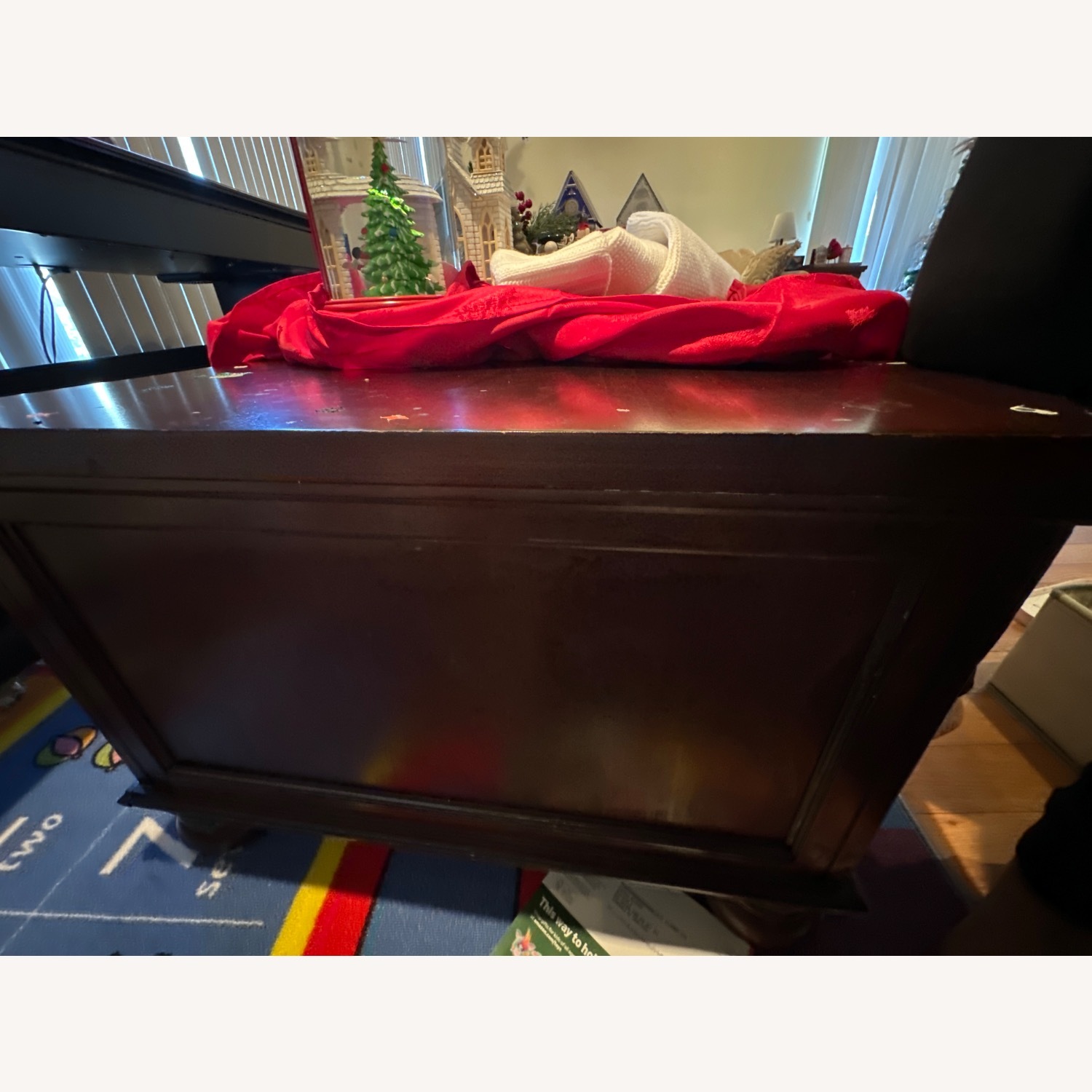 Wayfair Dark Brown Wood Chest - image-3