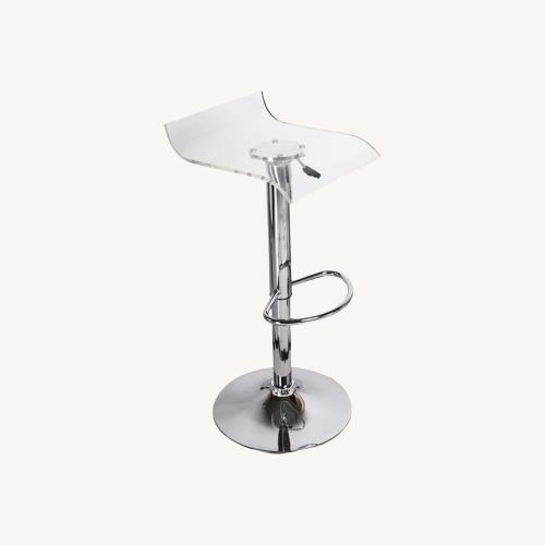 Used Hogans Swivel Adjustable Height Counter Stool with Metal Frame (Set of 2) for sale on AptDeco