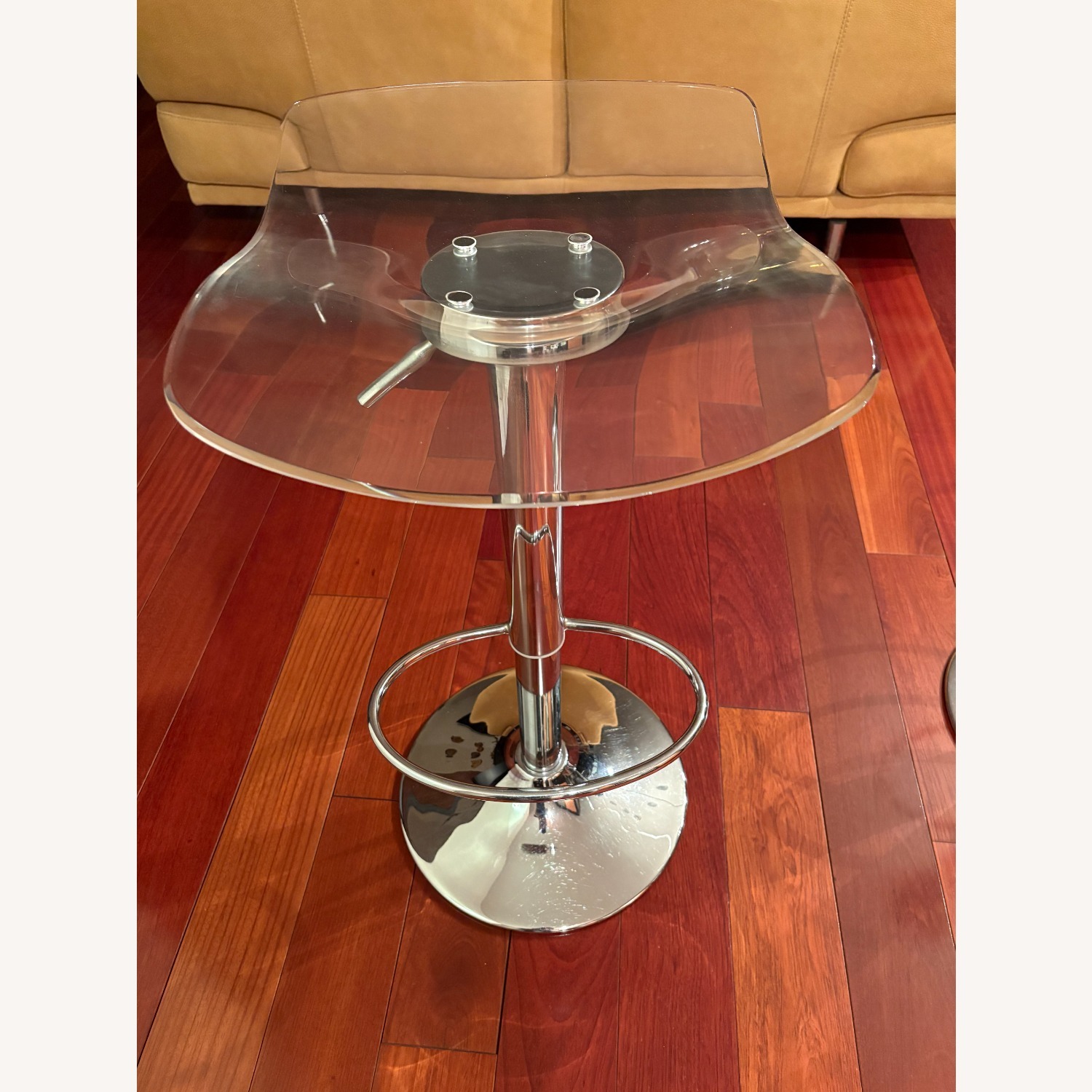 Hogans Swivel Adjustable Height Counter Stool with Metal Frame (Set of 2) - image-4