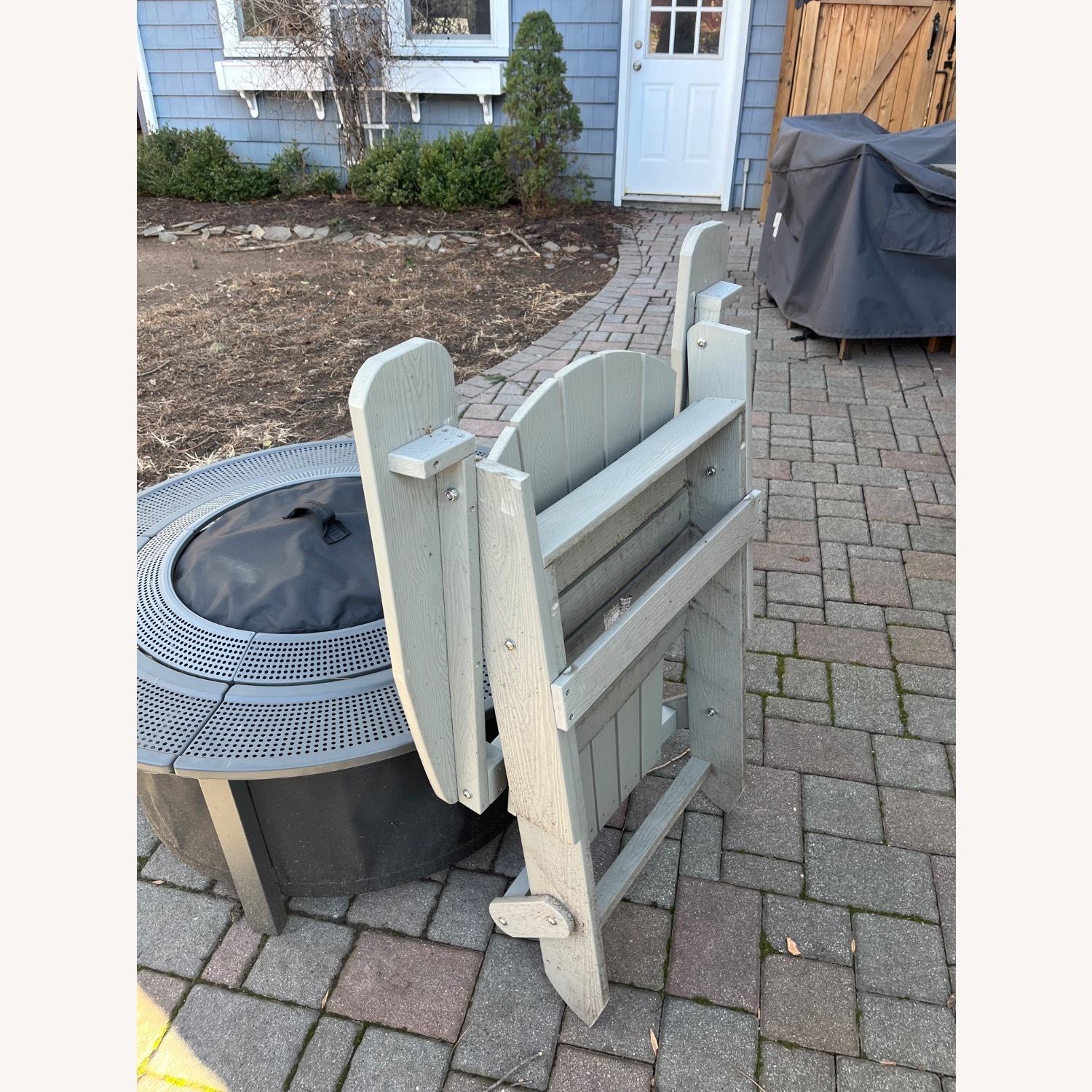 Home Depot Resin Folding Adirondack Chairs - image-6