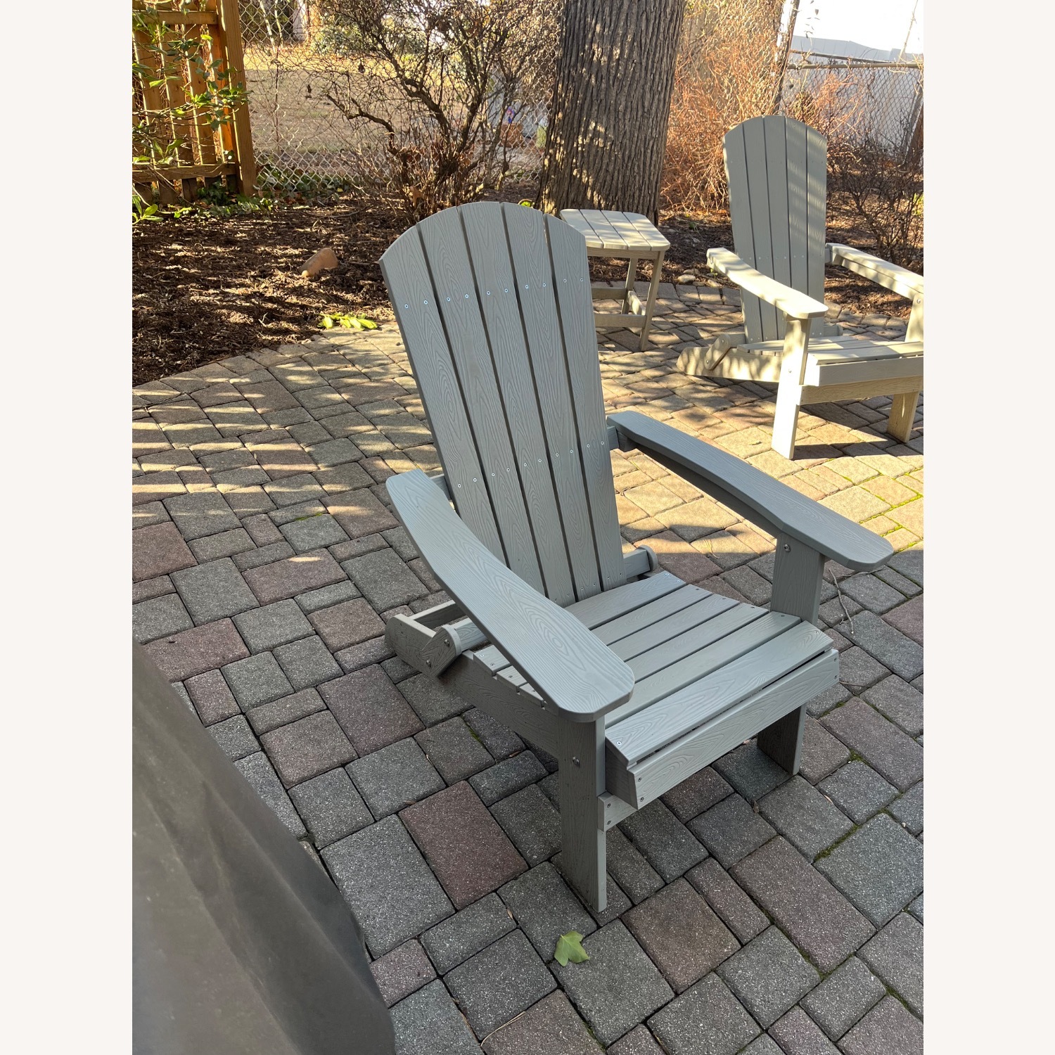 Home Depot Resin Folding Adirondack Chairs - image-4