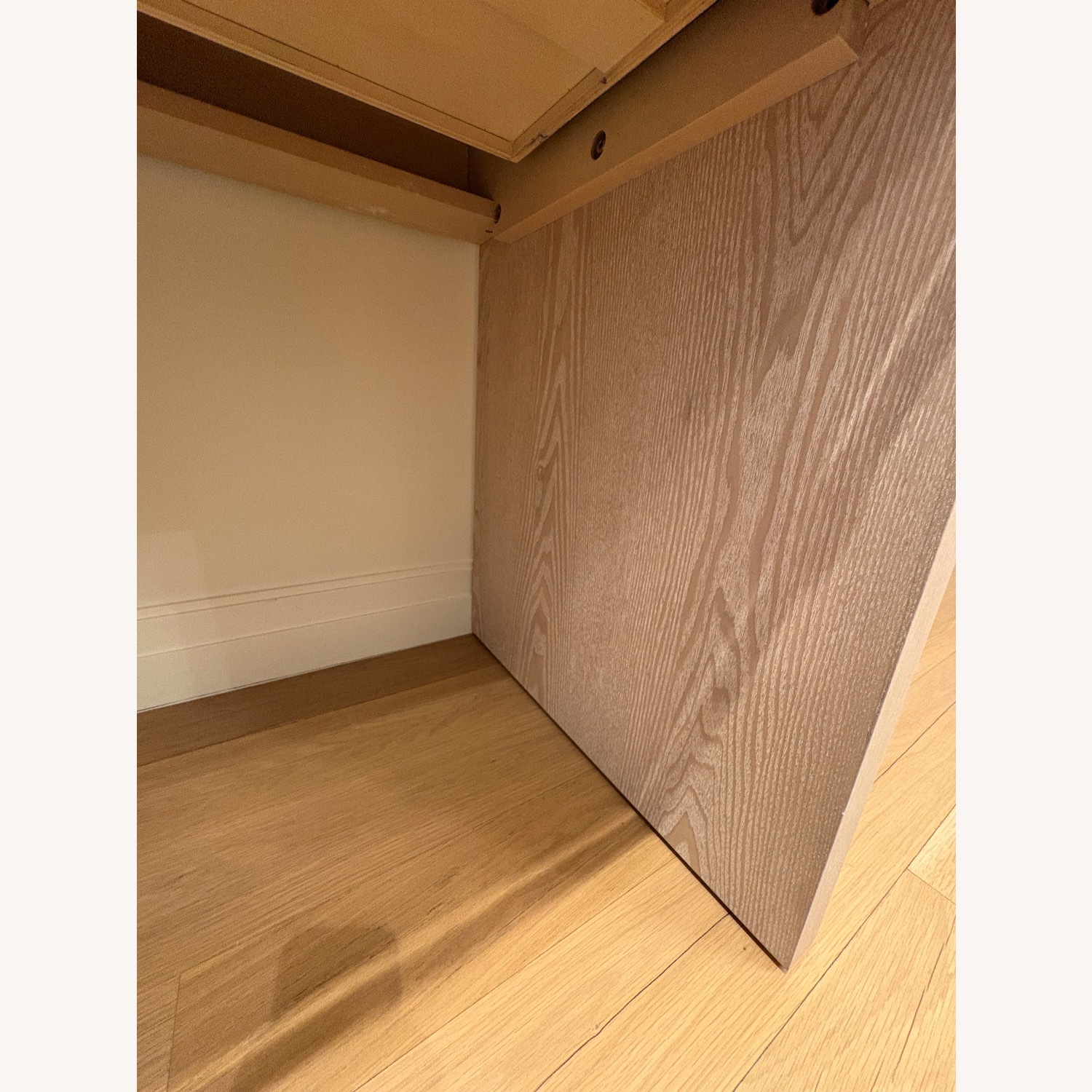 Worlds Away Natural Wood Ralph Desk - image-3