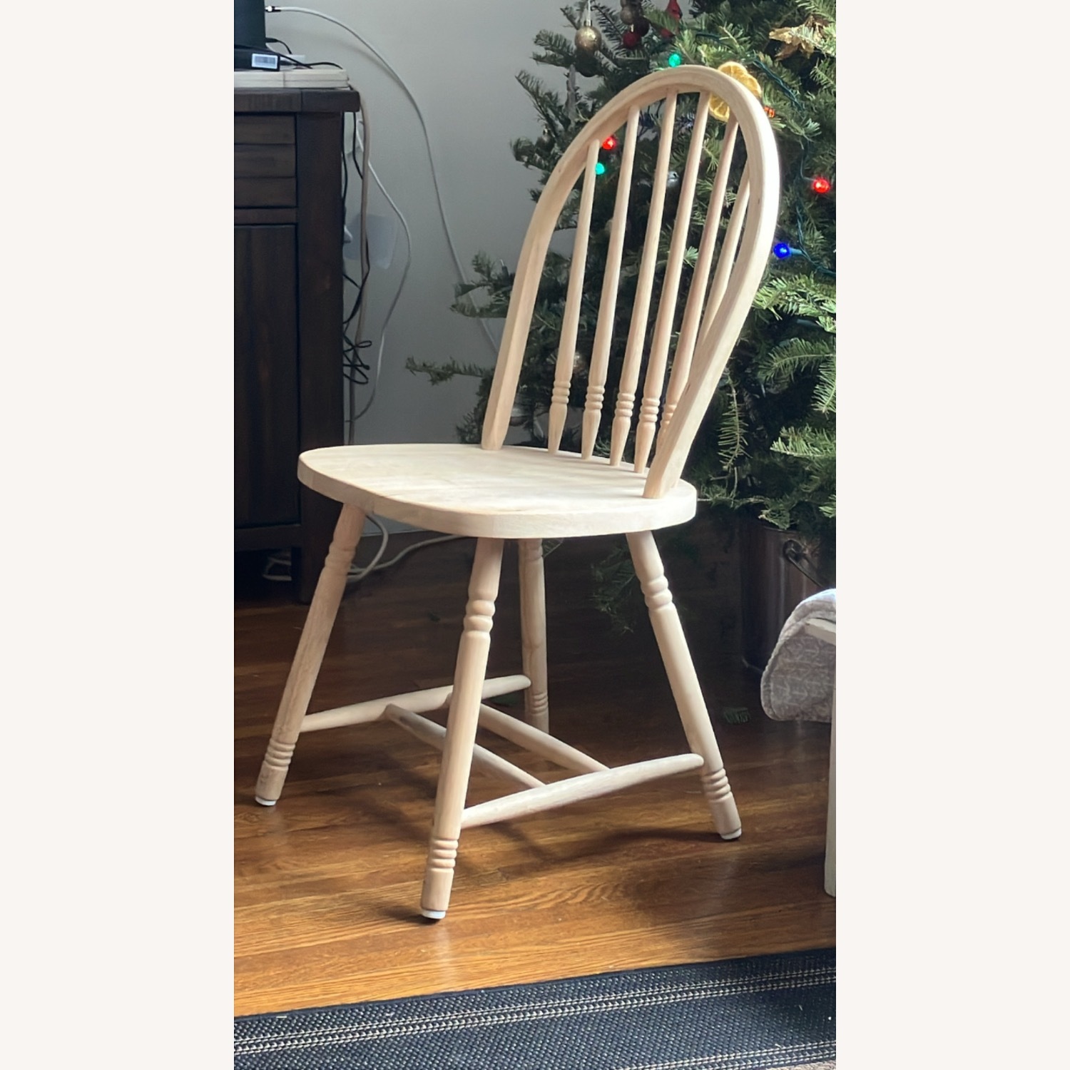 Natural Wood Dining Chairs - image-7