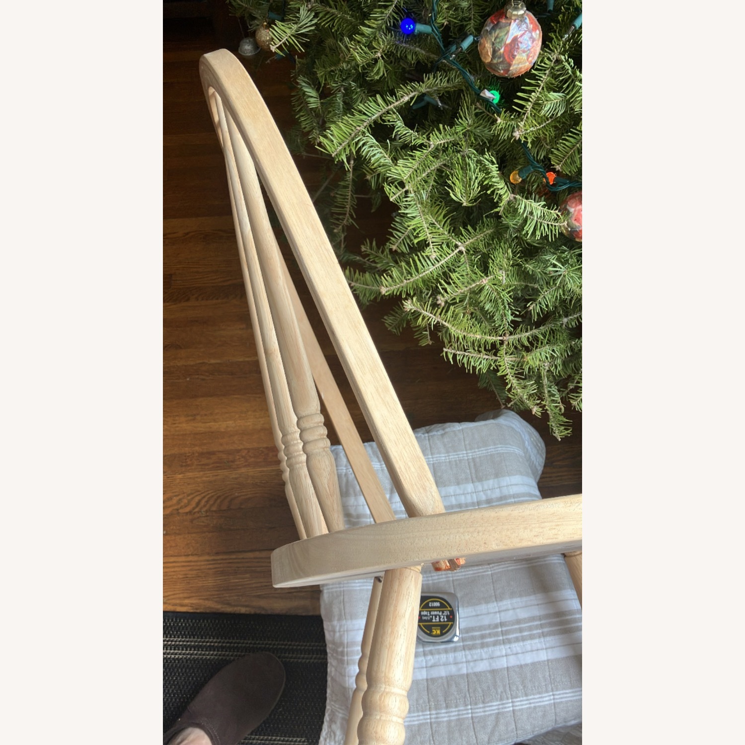 Natural Wood Dining Chairs - image-9