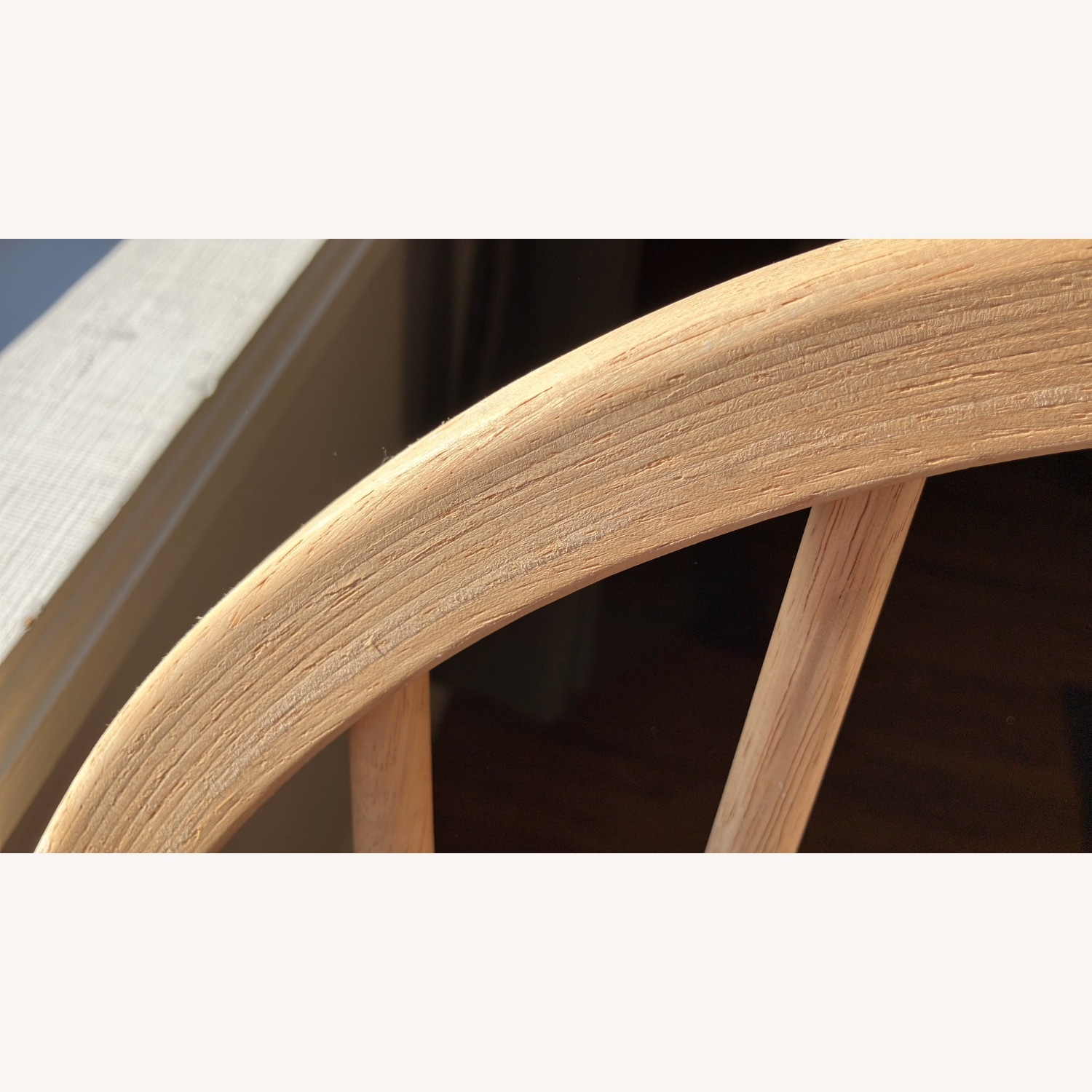 Natural Wood Dining Chairs - image-1