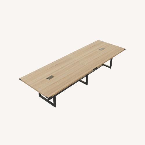 Used Cubicles HO4 Long Conference Table Rectangular for sale on AptDeco