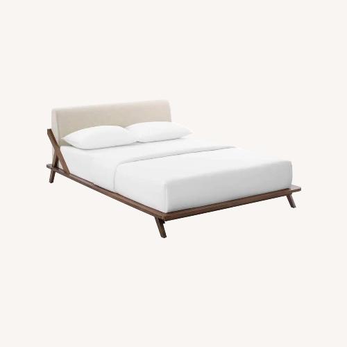 Used Modway Luella Natural Queen Bed for sale on AptDeco