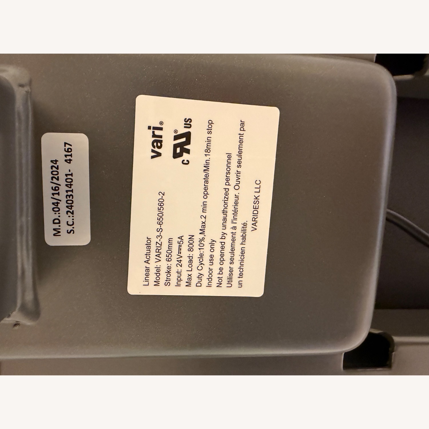 8 x Vari Electric Standing Desk with ComfortEdge - image-3