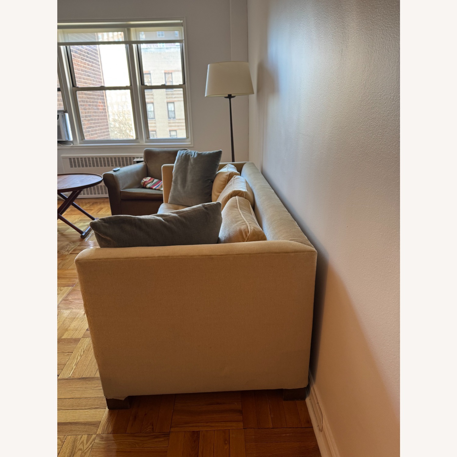 Light Brown 3+ Seater Sofa - image-3