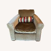Velvet Mohair Armchair