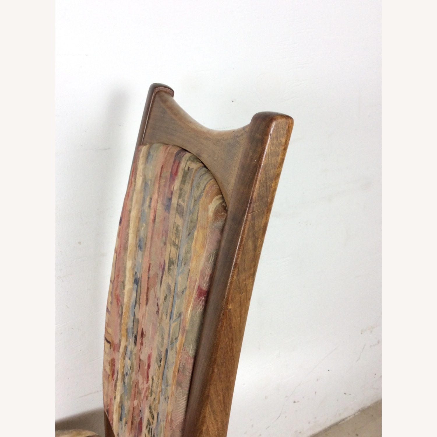 Set of 6 MCM Dining Chairs with Vintage Upholstery - image-27