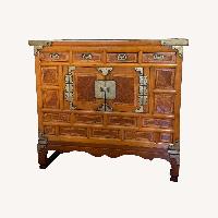 Vintage/Antique Korean Wood Chest