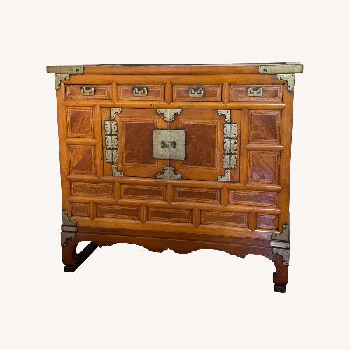 Used Vintage/Antique Korean Wood Chest for sale on AptDeco