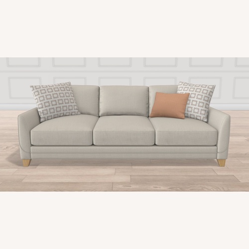 Used Living Spaces Japandi 3 Seater Cozy Sofa for sale on AptDeco