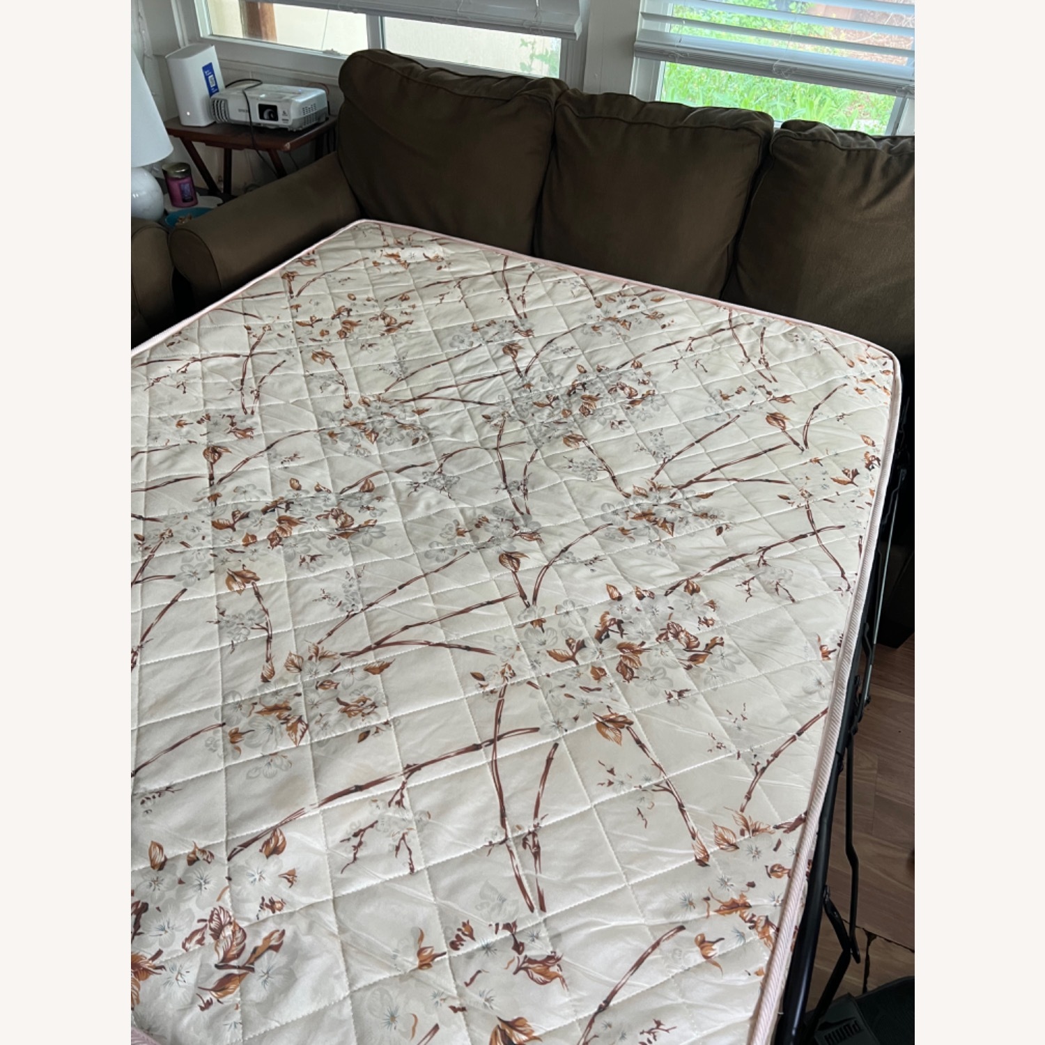 Ashley Furniture Dark Brown Sleeper Sofa - image-2