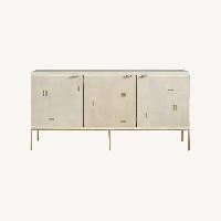 Anthropologie Devaney Buffet Wood Media Storage