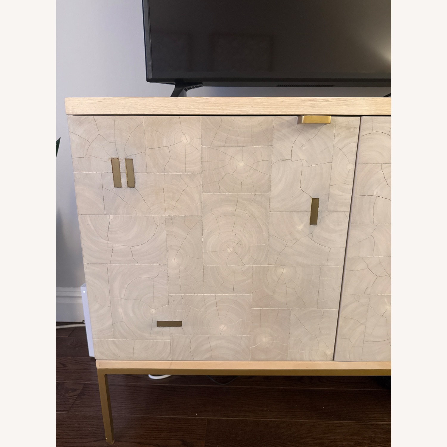 Anthropologie Devaney Buffet Wood Media Storage - image-8