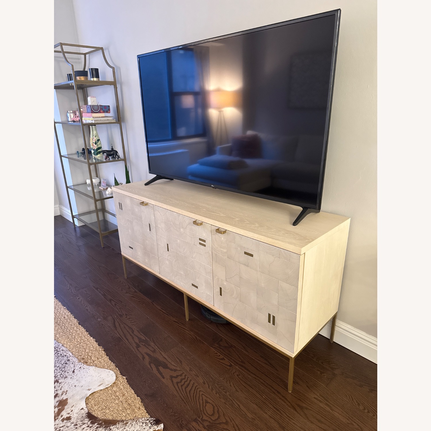 Anthropologie Devaney Buffet Wood Media Storage - image-10