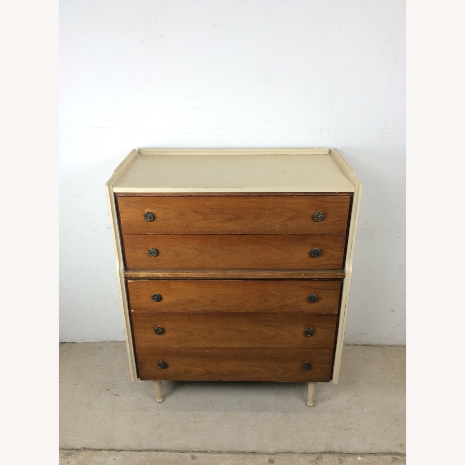 Mid Century 5 Drawer Highboy by Mainline by Hooker - image-3