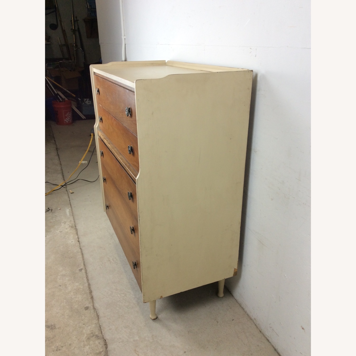 Mid Century 5 Drawer Highboy by Mainline by Hooker - image-6