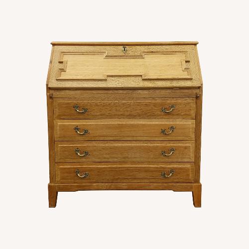 Used Vintage Danish Oak Secretary Desk for sale on AptDeco